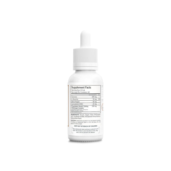 Calming Tincture with 1500mg Full-Spectrum CBD Facts