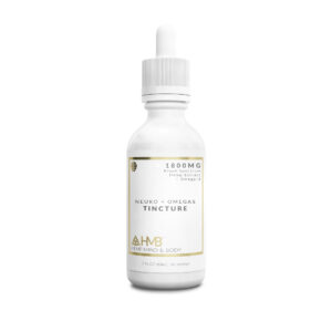 Neuro + Omegas Tincture with 1800mg Broad-Spectrum CBD