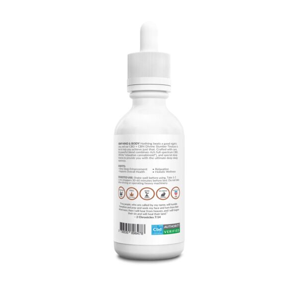 Divine Slumber Hemp Tincture - Image 2