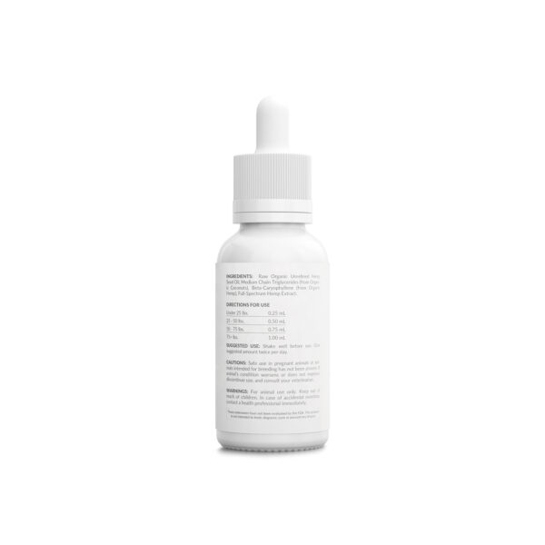 Pet Hemp 750mg Tincture - Image 2