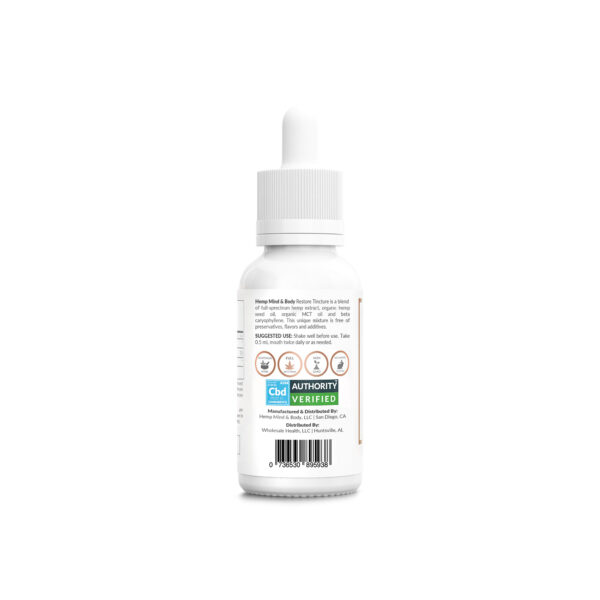 Restore Hemp Tincture - Image 3