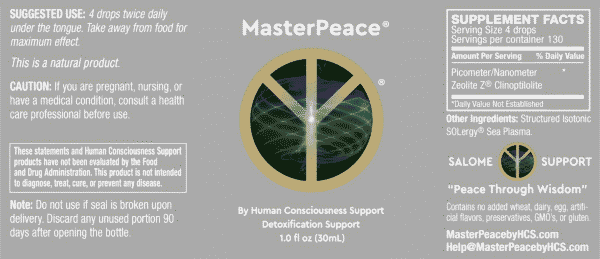 MasterPeace™ Zeolite™ Detox Supplement - Image 2