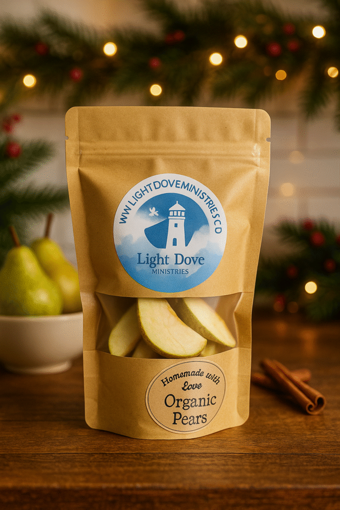 Freeze-Dried Organic Pears
