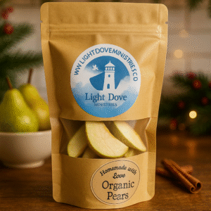 Freeze-Dried Organic Pears