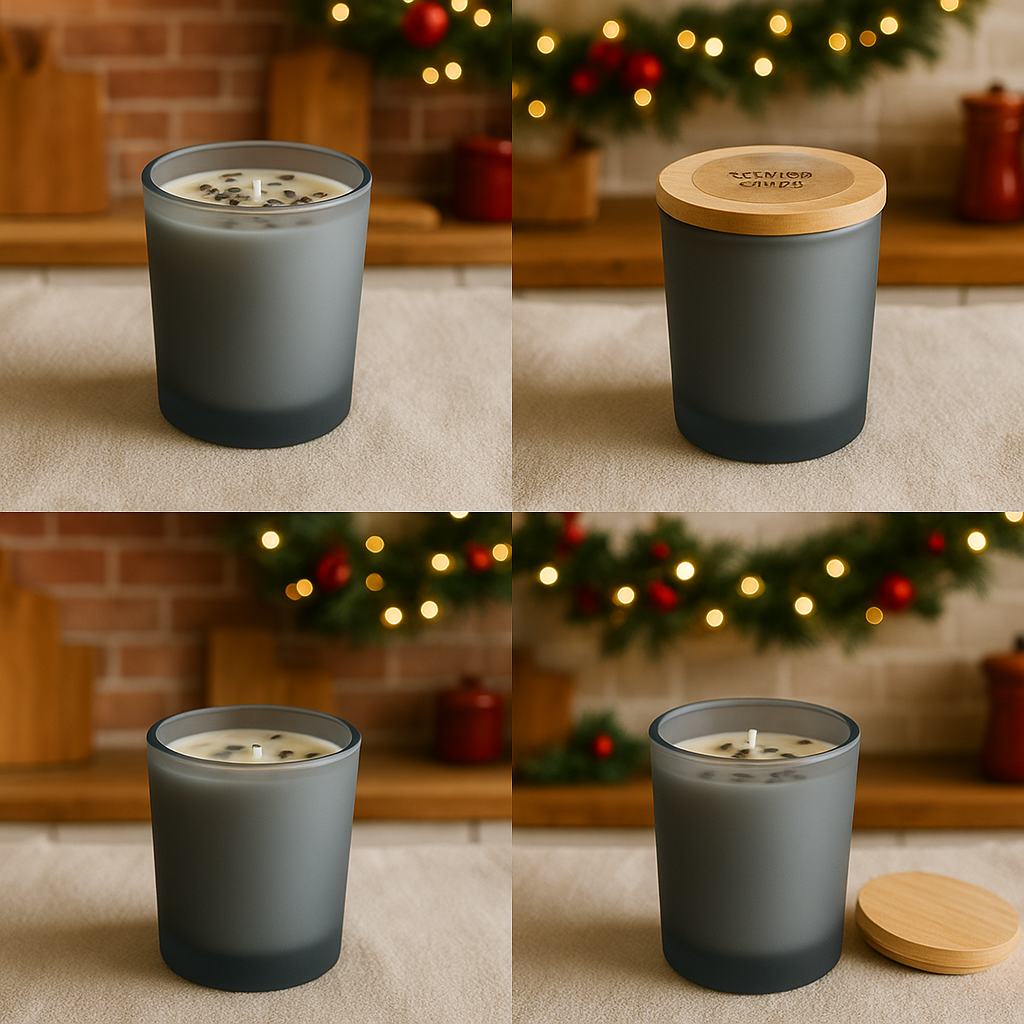 Always Pray – 7 oz Frosted Glass Candle - Image 4