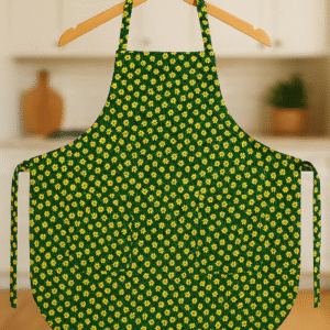 Reversible Daffodil Floral Apron