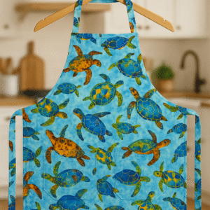 Reversible Sea Turtle Apron