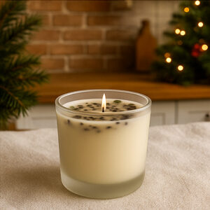 Peace Be Still – 7 oz Frosted Glass Candle