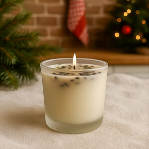 Always Pray – 7 oz Frosted Glass Candle