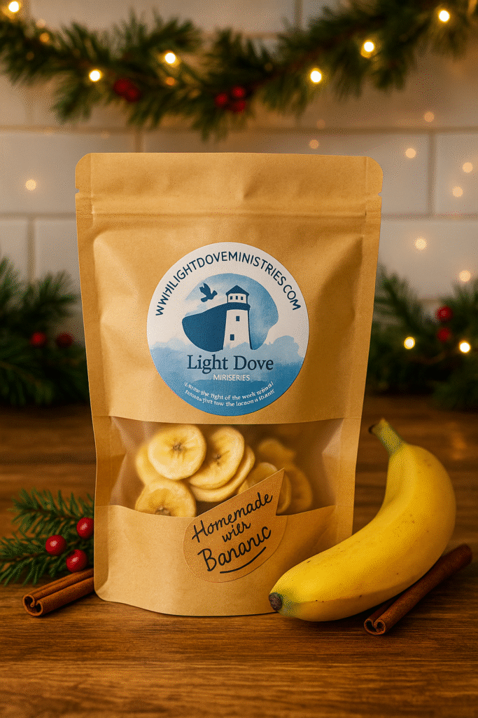 Freeze-Dried Organic Bananas