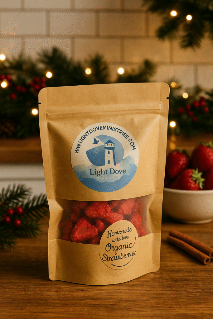 Freeze-Dried Organic Strawberries