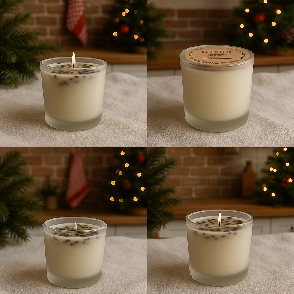 Always Pray – 7 oz Frosted Glass Candle - Image 2